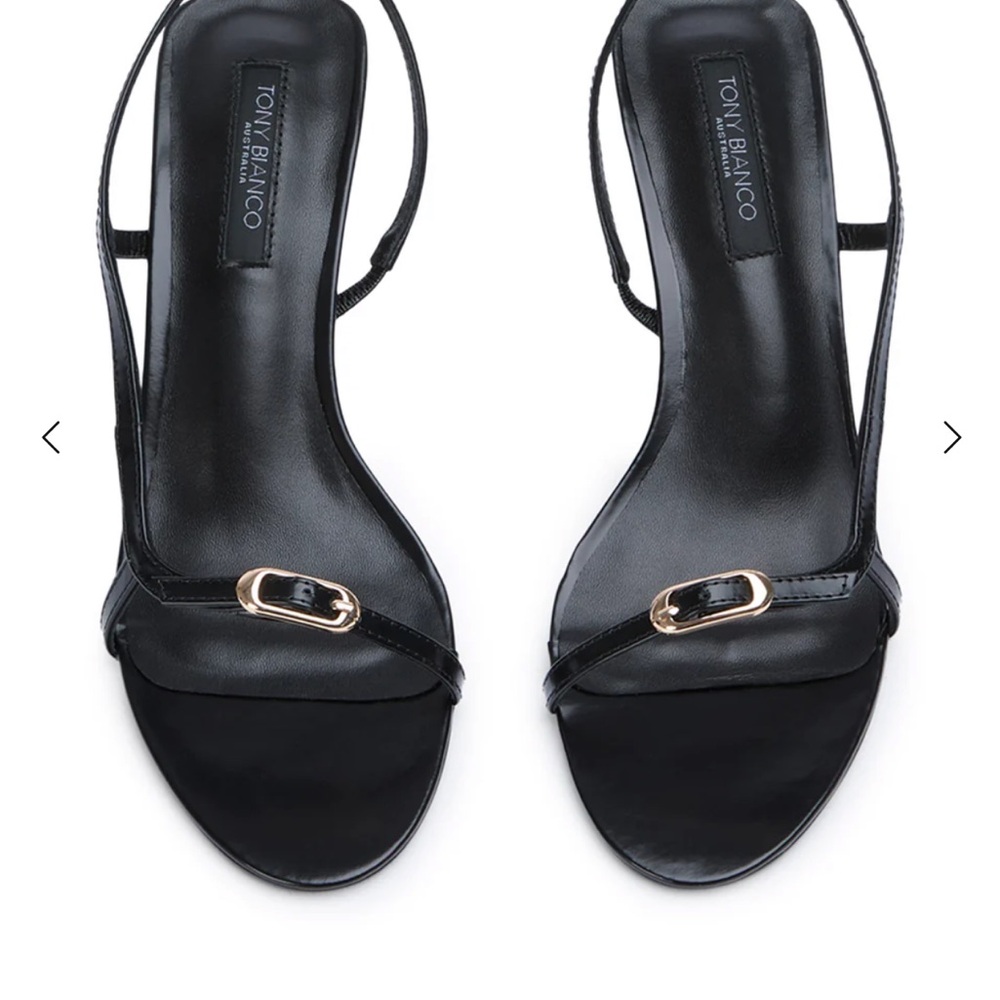 Tony Bianco Black Women's Sandals